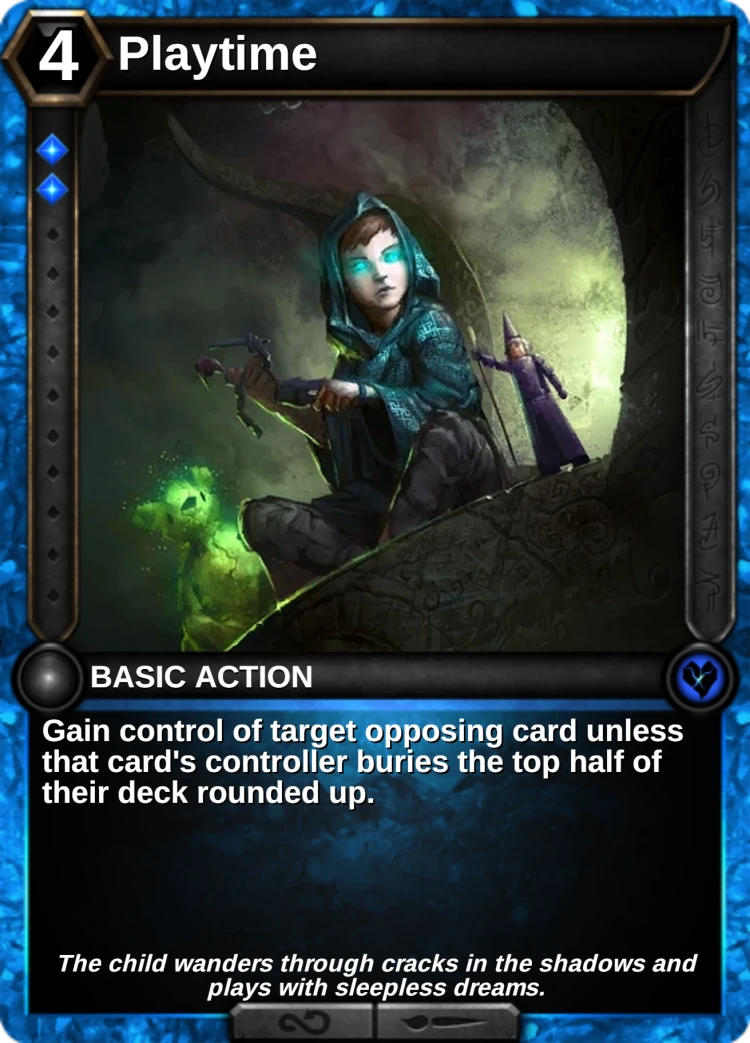 Playtime: the card