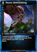 Runic Diminishing: printing in Frostheart
