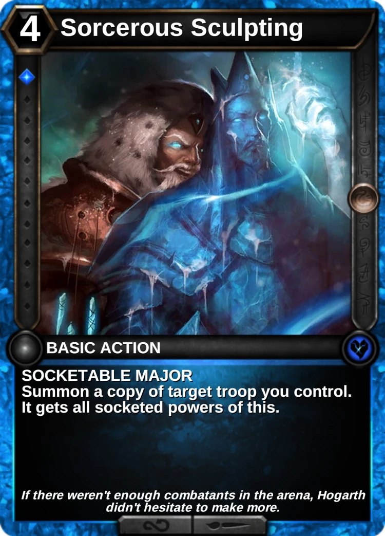 Sorcerous Sculpting: the card