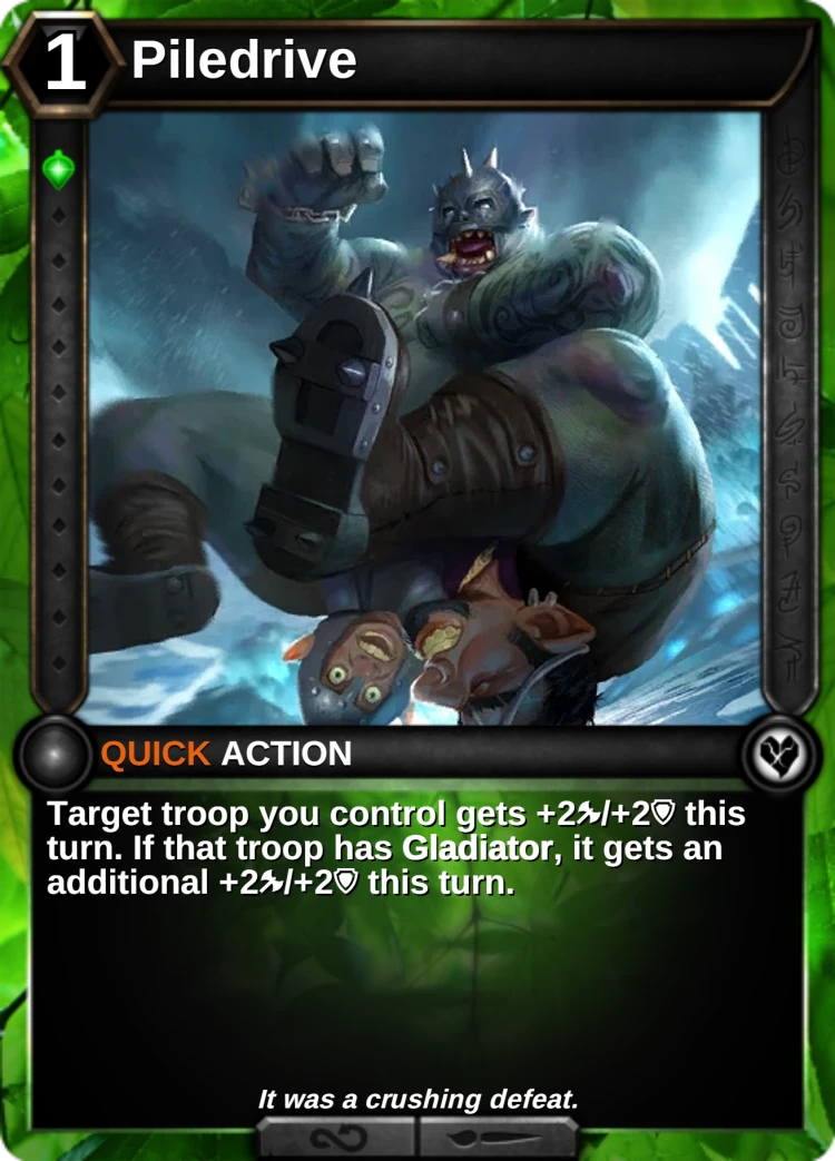 Piledrive: the card