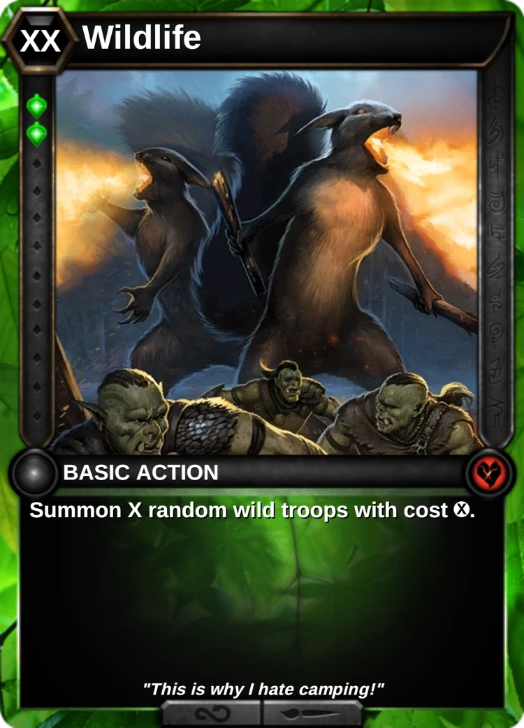 Wildlife: the card