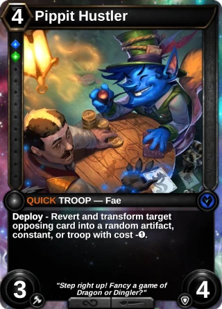 Pippit Hustler: the card this item changes