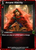 Arcane Alacrity: alternate art in Frostheart