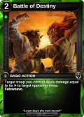 Battle of Destiny: alternate art in Frostheart