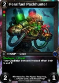 Feralfuel Packhunter: alternate art in Frostheart