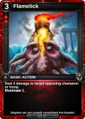 Flamelick: alternate art in Frostheart