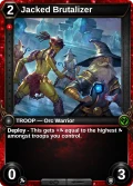 Jacked Brutalizer: alternate art in Frostheart