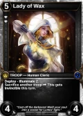 Lady of Wax: alternate art in Frostheart