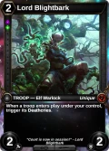 Lord Blightbark: alternate art in Frostheart
