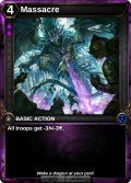Massacre: alternate art in Frostheart