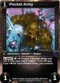 Pocket Army: alternate art in Frostheart