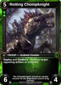 Rotting Chompknight: alternate art in Frostheart