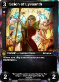 Scion of Lyvaanth: alternate art in Frostheart