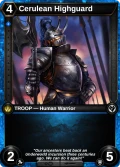 Cerulean Highguard: printing in Frostheart Core Commons