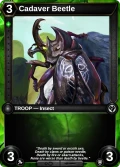 Cadaver Beetle: printing in Frostheart Core Commons