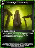 Oakhenge Ceremony: printing in Frostheart Core Commons