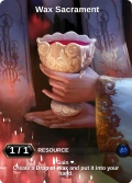 Wax Sacrament: printing in Dead of Winter