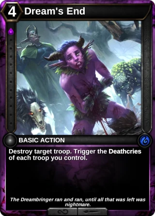 Dream's End: the card this item changes