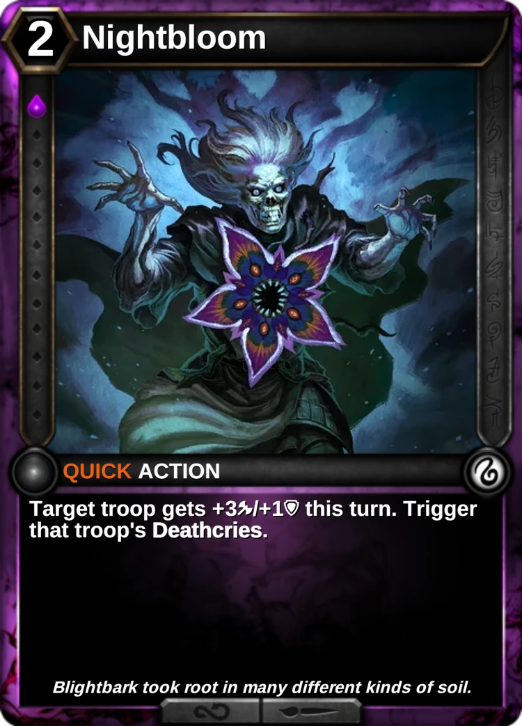 Nightbloom: the card
