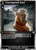 Courageous Soul: printing in Dead of Winter