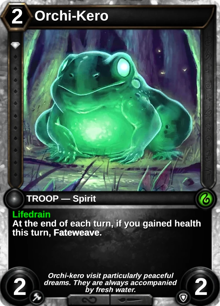 Orchi-Kero: the card