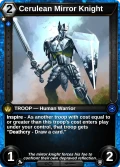 Cerulean Mirror Knight: printing in Shards of Fate