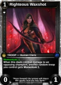 Righteous Waxshot: printing in Dead of Winter