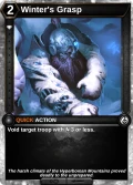 Winter's Grasp: printing in Dead of Winter
