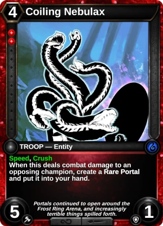 Coiling Nebulax: the card this item changes