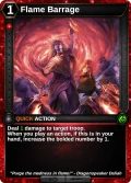 Flame Barrage: printing in Dead of Winter