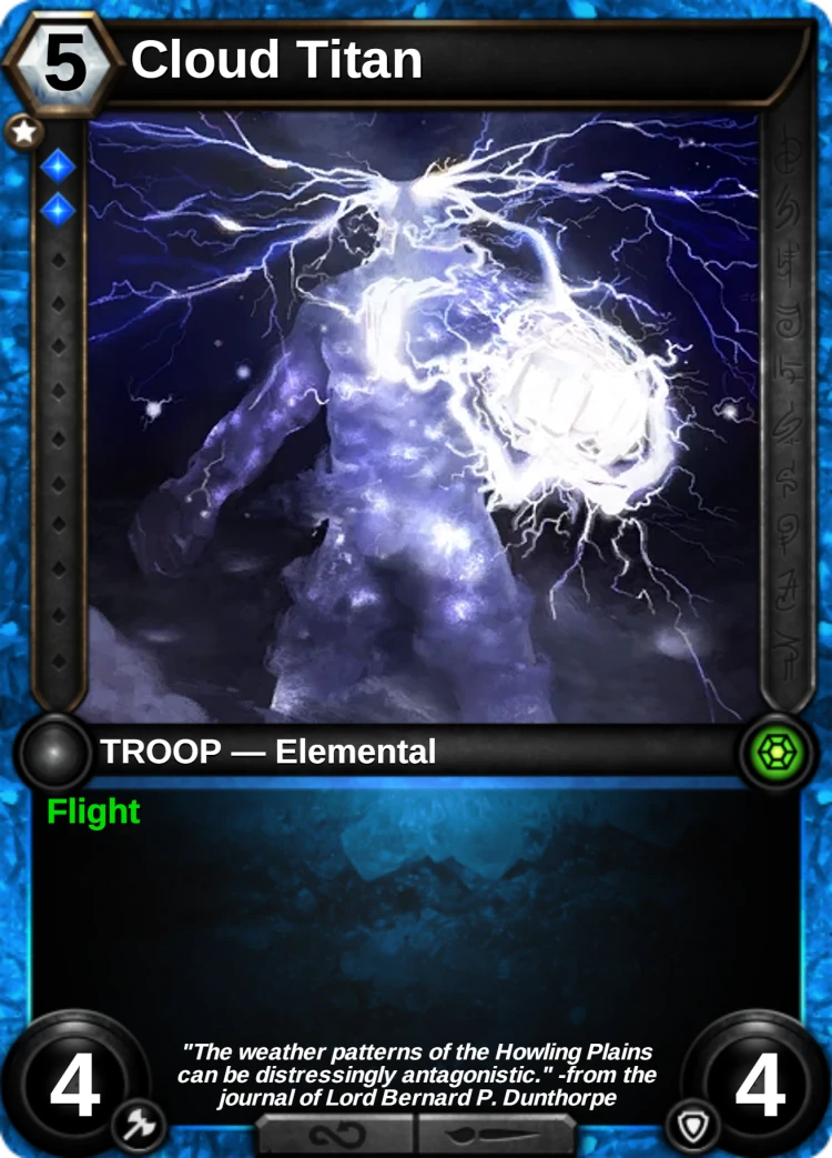 Cloud Titan: the card