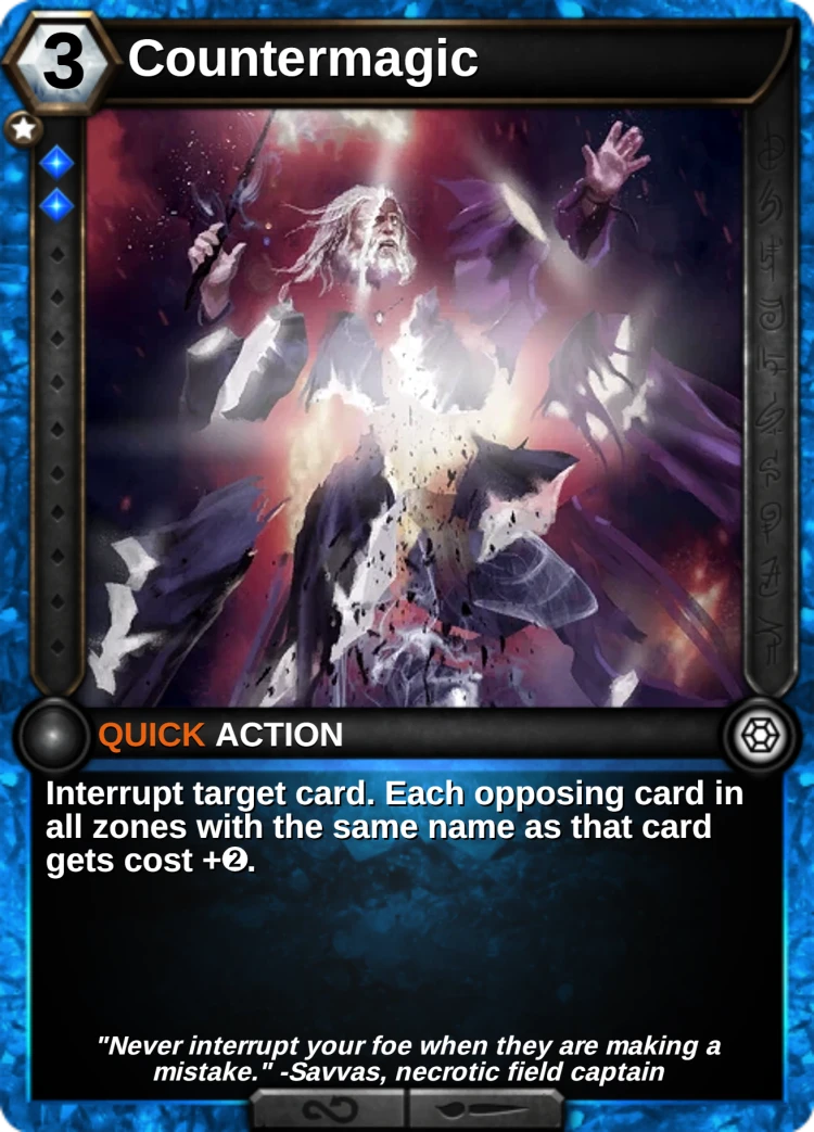 Countermagic: the card