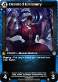 Devoted Emissary: printing in Shards of Fate