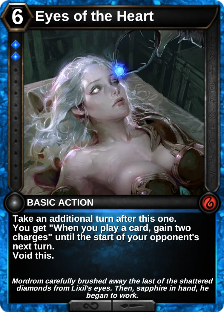 Eyes of the Heart: the card