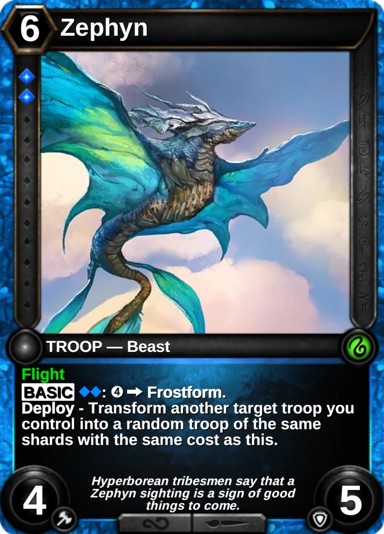 Zephyn: the card
