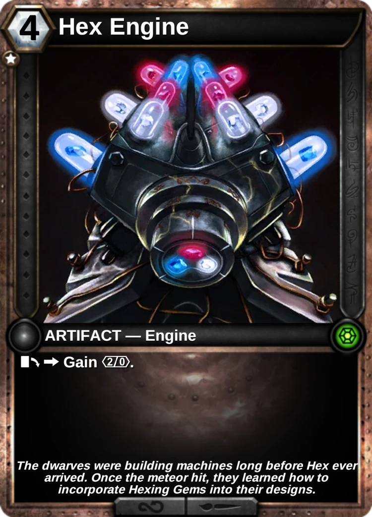 Hex Engine: the card
