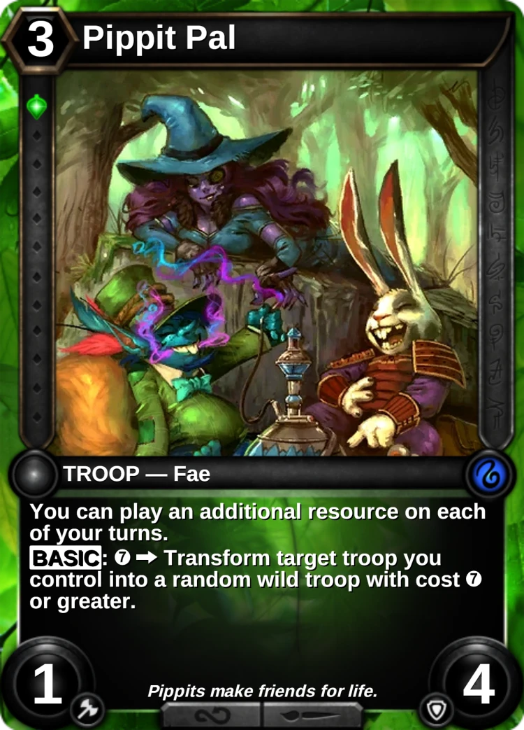 Pippit Pal: the card