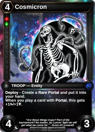 Cosmicron: the card this item changes