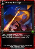 Flame Barrage: alternate art in Dead of Winter