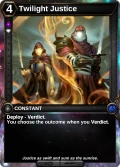 Twilight Justice: alternate art in Dead of Winter