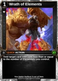 Wrath of Elements: alternate art in Dead of Winter