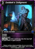 Zeddek's Judgment: alternate art in Dead of Winter