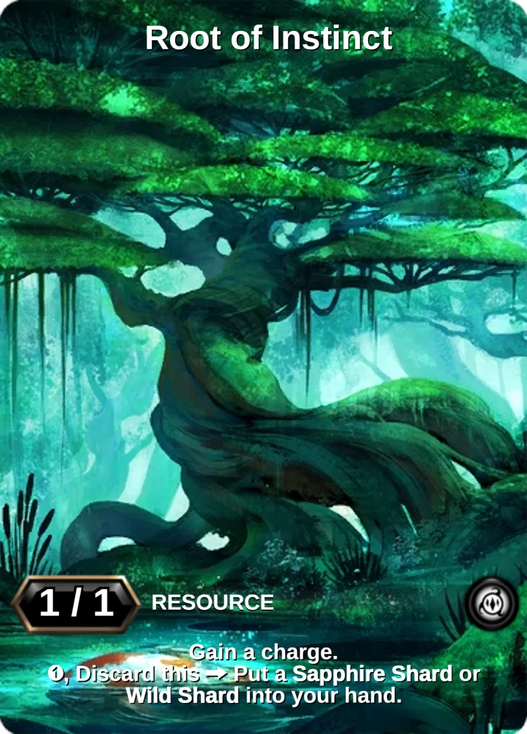Root of Instinct: the card