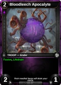 Bloodleech Apocalyte: printing in Doombringer