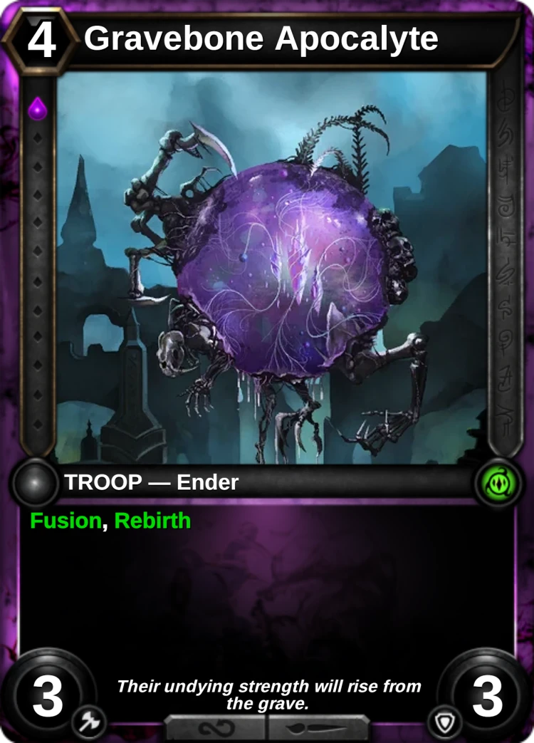 Gravebone Apocalyte: the card
