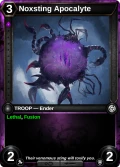 Noxsting Apocalyte: printing in Doombringer