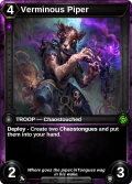 Verminous Piper: printing in Doombringer