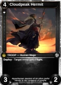 Cloudpeak Hermit: printing in Doombringer