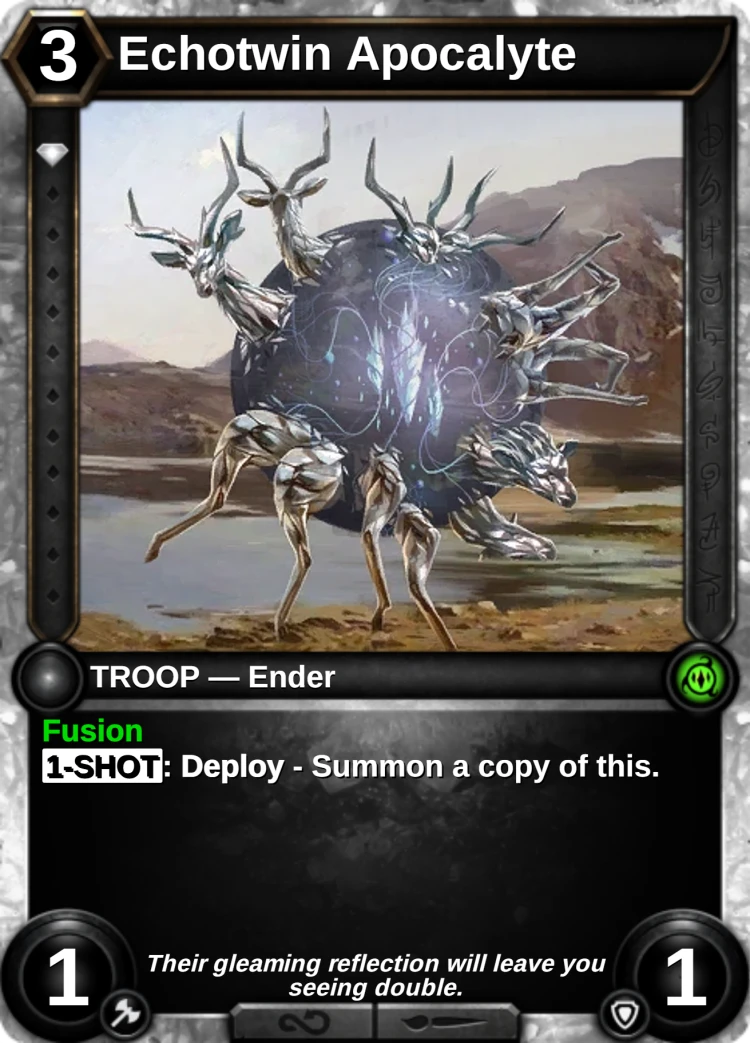 Echotwin Apocalyte: the card