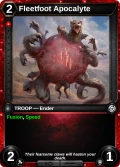 Fleetfoot Apocalyte: printing in Doombringer